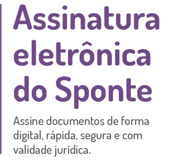 Assinatura eletrônica do Sponte Assinatura eletrônica do Sponte